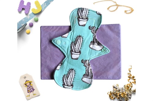 Click to order  9 inch Cloth Pad Mint Cacti now